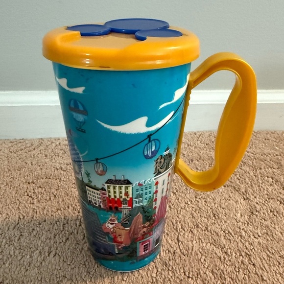 Walt Disney World | Yellow, Red, Blue Collectible Mug Vintage WDW - Picture 3 of 9